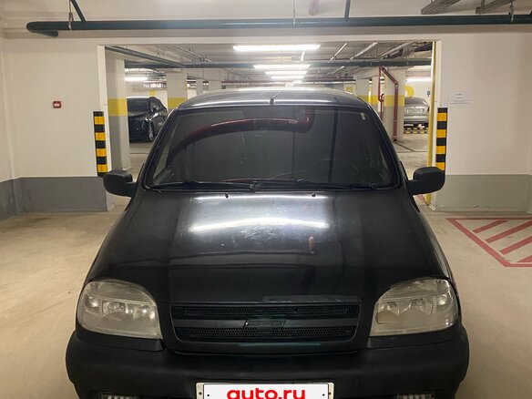 2007 Chevrolet Niva I, чёрный - вид 1