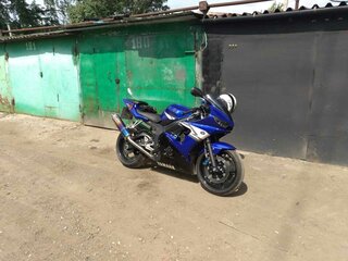 2003 Yamaha YZF-R6, синий, 500000 рублей, вид 1