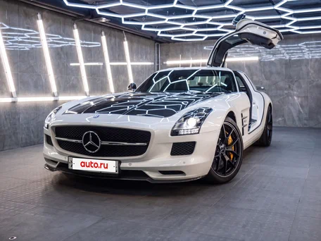 2014 Mercedes-Benz SLS AMG GT, белый, 90000000 рублей, вид 3