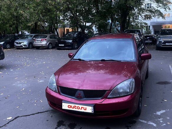 2004 Mitsubishi Lancer IX, красный, 309000 рублей
