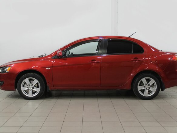 2008 Mitsubishi Lancer X, красный, 620000 рублей - вид 8