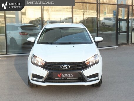 2021 Lada (ВАЗ) Vesta SW I, белый, 1100000 рублей, вид 2