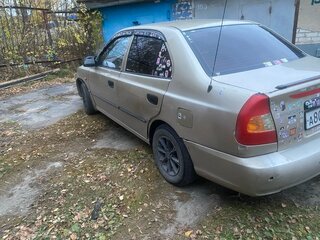 2006 Hyundai Accent ТагАЗ II, бежевый, 170000 рублей, вид 2