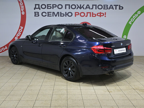 2017 BMW 3 серии 320d xDrive VI (F3x) Рестайлинг, синий, 2480000 рублей - вид 5