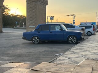 1999 Lada (ВАЗ) 2107, синий, 100000 рублей, вид 5