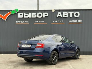 2017 Skoda Octavia III (A7) Рестайлинг, синий, 1950000 рублей, вид 2