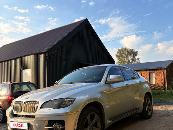 2009 BMW X6 35d I (E71), серебристый, 1450000 рублей