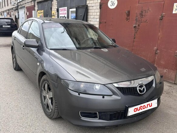 2006 Mazda 6 I (GG) Рестайлинг, серый, 307000 рублей
