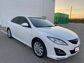 2011 Mazda 6 II (GH) Рестайлинг, белый, 1350000 рублей, вид 5