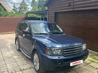 2008 Land Rover Range Rover Sport I, синий, 1300000 рублей, вид 2