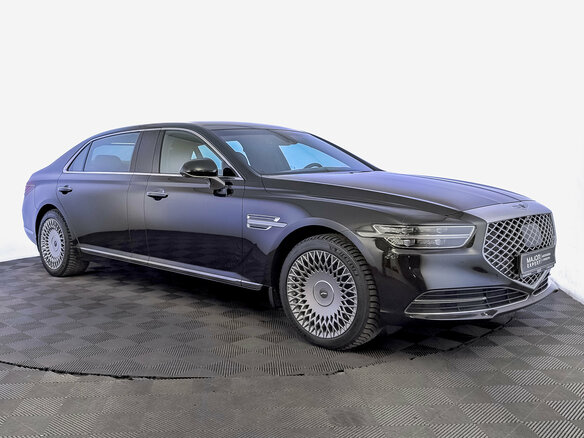 2021 Genesis G90 Limousine I Рестайлинг, чёрный, 5840000 рублей - вид 3