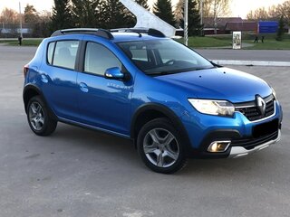 2019 Renault Sandero Stepway II Рестайлинг, синий, 1070000 рублей, вид 1
