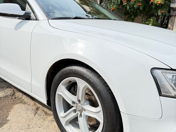 2013 Audi A5 I (8T) Рестайлинг, белый, 1500000 рублей - вид 12