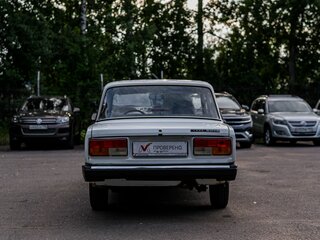 2007 Lada (ВАЗ) 2107, белый, 173000 рублей, вид 4