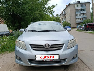 2008 Toyota Corolla X (E140, E150), голубой, 650000 рублей, вид 2