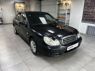 2007 Hyundai Sonata ТагАЗ IV (EF) Рестайлинг, чёрный, 270000 рублей, вид 3