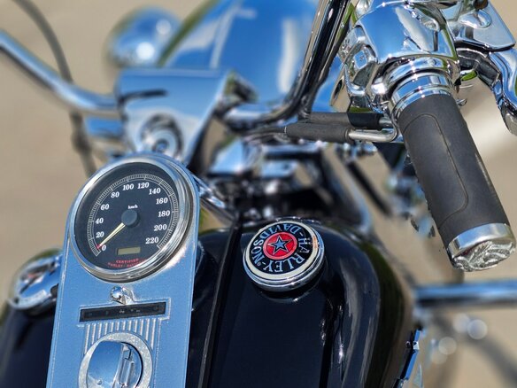 1999 Harley-Davidson Road King, чёрный, 600000 рублей - вид 19