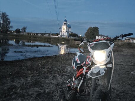 2022 Kayo Basic TT140, белый, 60000 рублей, вид 4