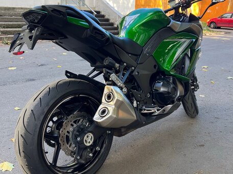 2018 Kawasaki Z 1000SX, зелёный, 875000 рублей, вид 4