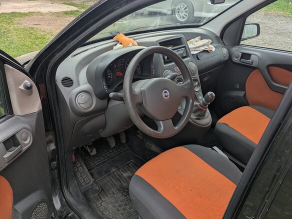 2007 Fiat Panda II, чёрный, 350000 рублей - вид 4
