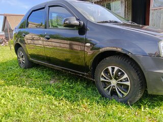 2010 Renault Logan I Рестайлинг, чёрный, 370000 рублей, вид 3