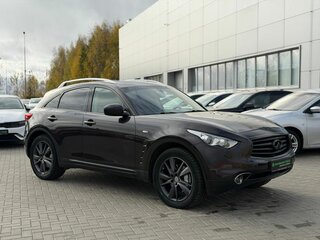 2013 Infiniti FX37 II (S51) Рестайлинг, коричневый, 1780000 рублей, вид 3