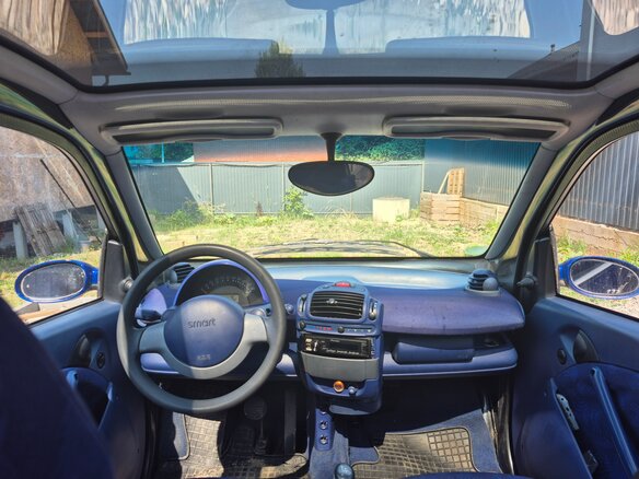 2000 Smart Fortwo City-Coupe I, чёрный - вид 12