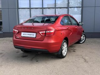 2016 Lada (ВАЗ) Vesta I, красный, 565000 рублей, вид 5
