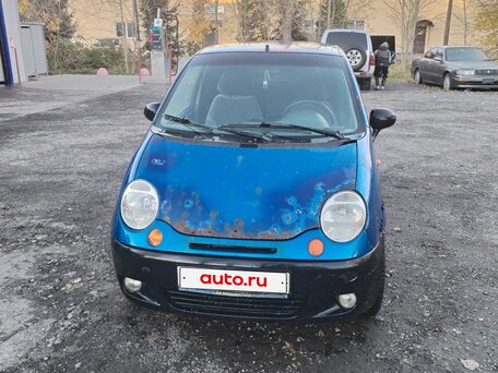 2012 Daewoo Matiz I Рестайлинг, синий, 70000 рублей, вид 1