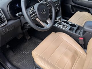 2021 Kia Sportage IV Рестайлинг, чёрный, 2450000 рублей, вид 3