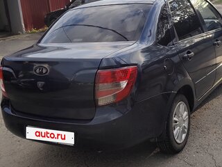 2013 Lada (ВАЗ) Granta I, серый, 389000 рублей, вид 4