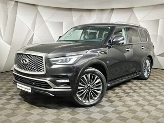 2018 Infiniti QX80 I Рестайлинг 2, чёрный, 3300000 рублей, вид 1