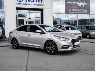 2019 Hyundai Solaris II, серебристый, 1210000 рублей, вид 5