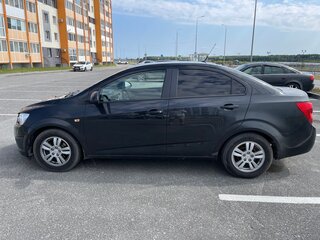 2012 Chevrolet Aveo II, чёрный, 640000 рублей, вид 2