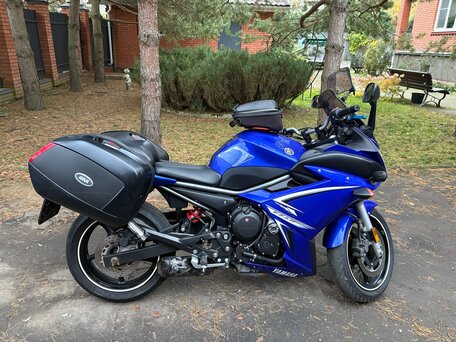 2009 Yamaha XJ6 (FZ6R), синий, 510000 рублей, вид 1