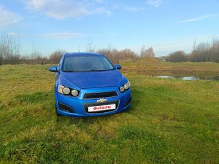 2012 Chevrolet Aveo II, синий, 345000 рублей, вид 1