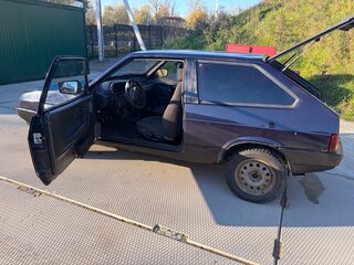 1998 Lada (ВАЗ) 2108, синий, 120000 рублей, вид 5