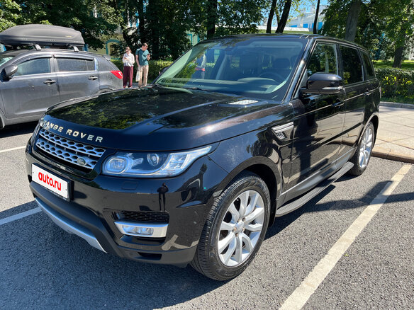 2015 Land Rover Range Rover Sport II, чёрный, 3750000 рублей