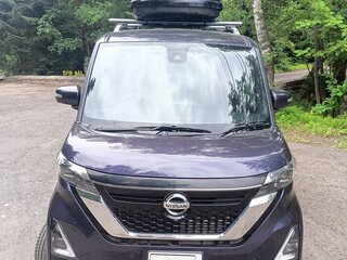 2021 Nissan Roox II, фиолетовый, 1115000 рублей, вид 4