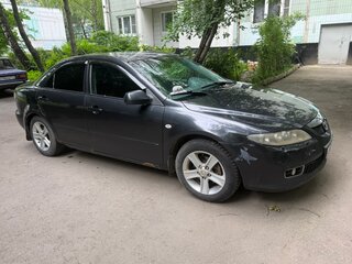 2005 Mazda 6 I (GG), чёрный, 370000 рублей, вид 3