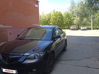 2008 Mazda 3 I (BK) Рестайлинг, чёрный, 300000 рублей, вид 1