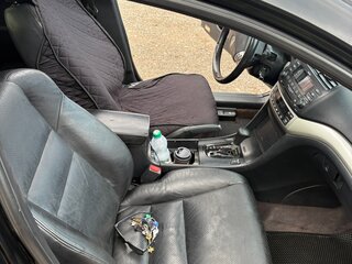2005 Acura TSX I, чёрный, 820000 рублей, вид 5