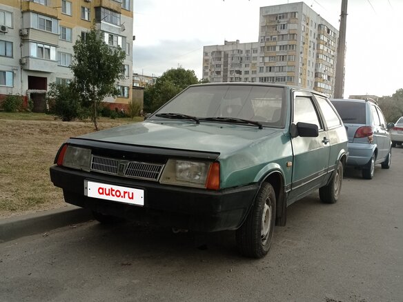 1999 Lada (ВАЗ) 2108, зелёный, 100000 рублей