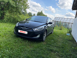 2011 Hyundai Solaris I, чёрный, 800000 рублей, вид 2