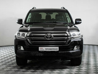 2016 Toyota Land Cruiser 200 Series Рестайлинг 2, чёрный, 4547000 рублей, вид 2