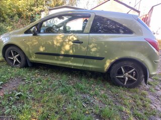 2007 Opel Corsa D, зелёный, 320000 рублей, вид 3