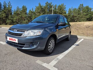 2014 Lada (ВАЗ) Granta I, серый, 450000 рублей, вид 1