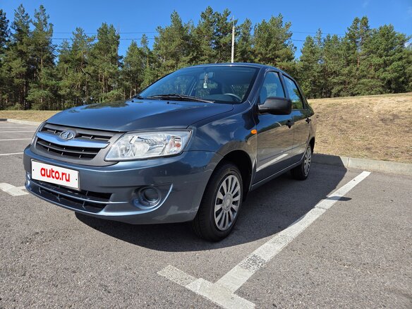 2014 Lada (ВАЗ) Granta I, серый