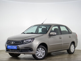2021 Lada (ВАЗ) Granta I Рестайлинг, серый, 559000 рублей, вид 3