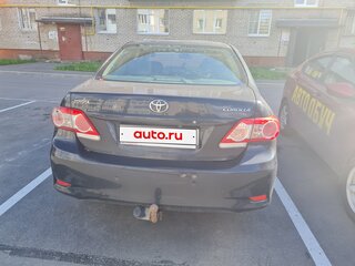 2011 Toyota Corolla X (E140, E150) Рестайлинг, чёрный, 749000 рублей, вид 5